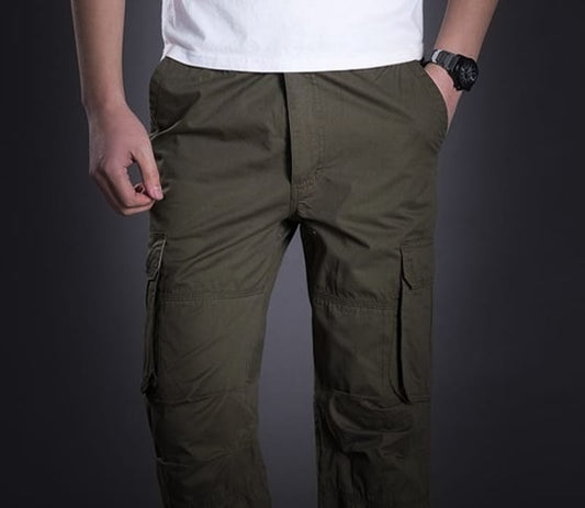 Παντελόνι cargo λαδο γκρι