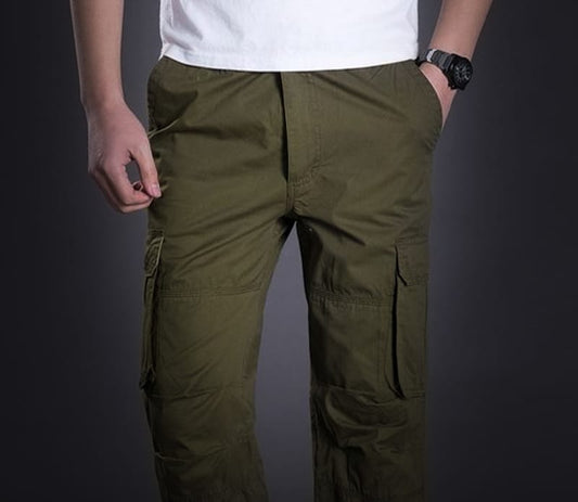 Παντελόνι Cargo σε Λαδοπράσινο