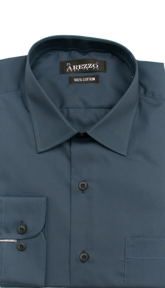 AREZZO Cottonita κανονική γραμμή μονόχρωμο σε χρώμα Blue Ocean