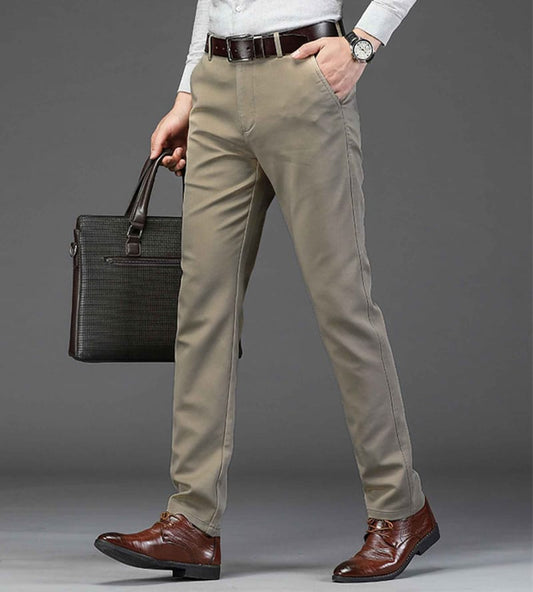 παντελoνι casual σε χρωμα  Λαδογκρι