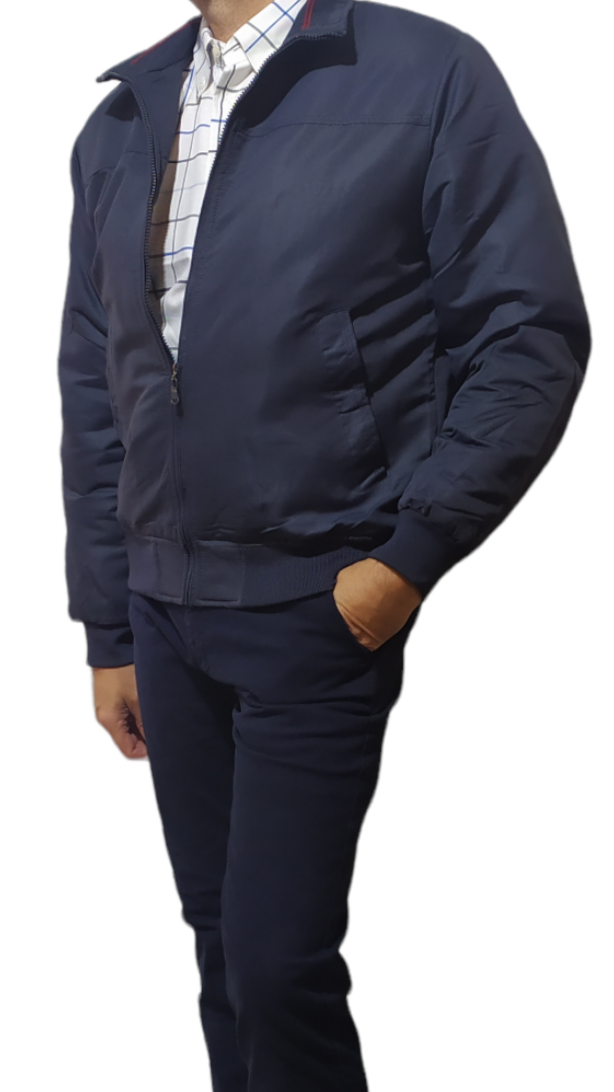 Ανδρικό μπουφάν Vanzeer σε χρώμα blue Navy