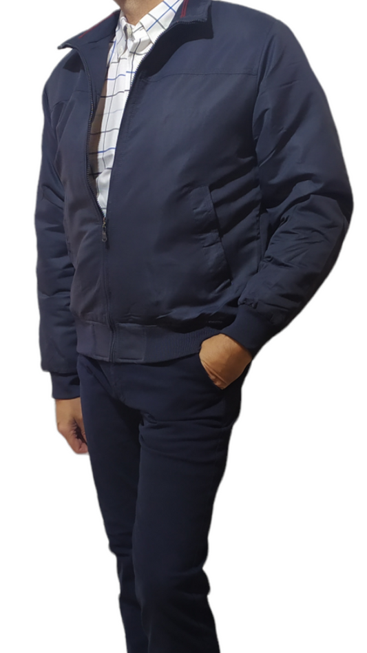 Ανδρικό μπουφάν Vanzeer σε χρώμα blue Navy
