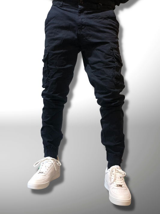 Παντελόνι Cargo Μαύρο χειμώνας