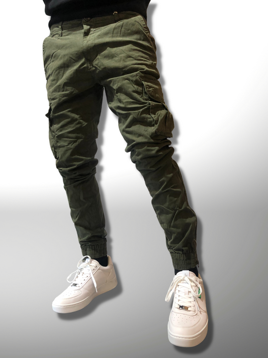 Παντελόνι Cargo Green Χειμώνας