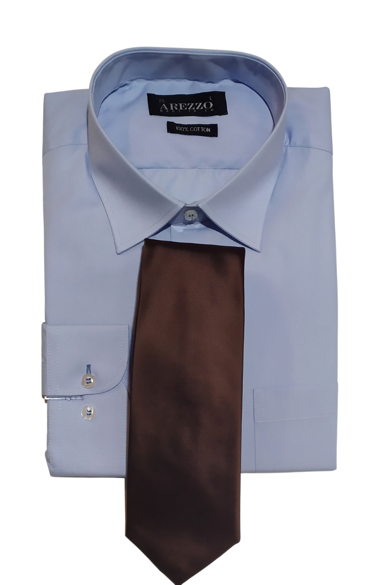 Γραβάτα Renato Balestra 100%silk καφέ