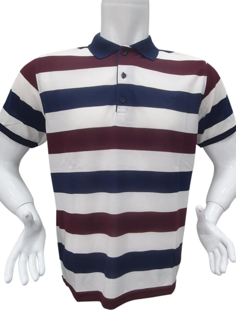 Polo pique Ριγέ πολύχρωμο 100% cotton