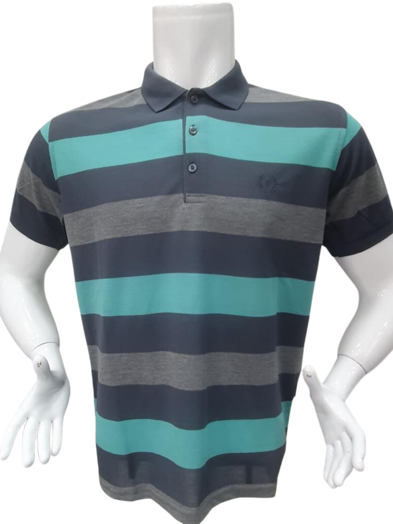 Polo pique Ριγέ πολύχρωμο 100% cotton
