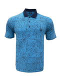 Polo μπλουζάκι εμπριμέ cotton Lykra