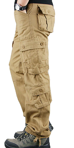 Παντελόνι cargo με πλαινές τσέπες