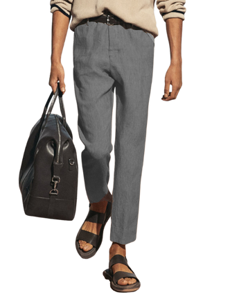 παντελόνι chinos Linen-Cotton Ruf