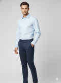 Ανδρικό παντελόνι chino Blue Navy