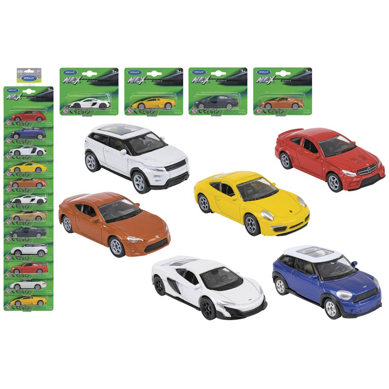 Welly Αυτοκινητάκι 1:60 Die Cast (τυχαία επιλογή σχεδίου)