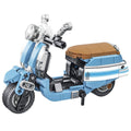 Cubix Κατασκευή Μηχανής με Τουβλάκια (vespa γαλάζια)