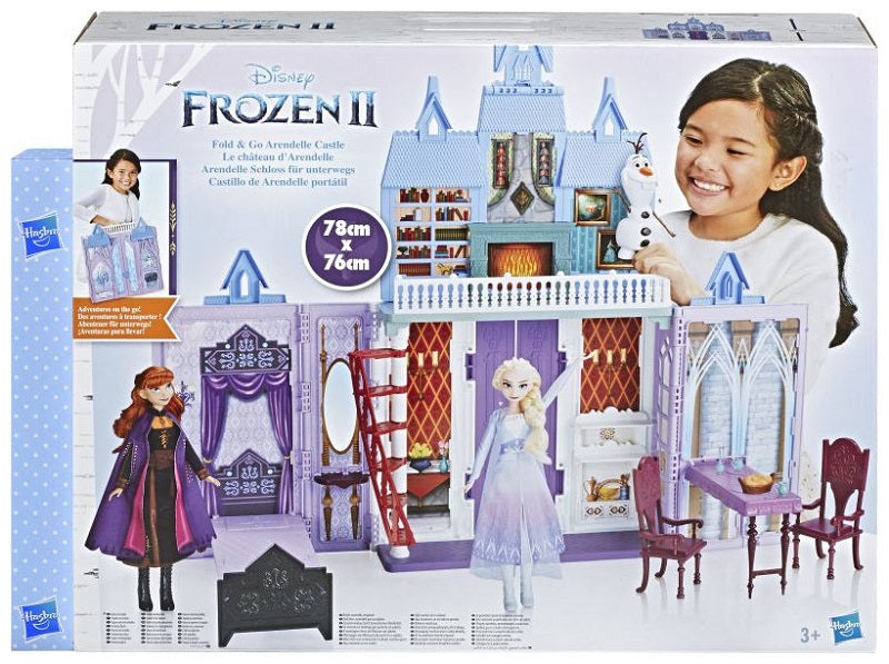 Hasbro Disney Frozen Fold and Go Arendelle Castle Playset