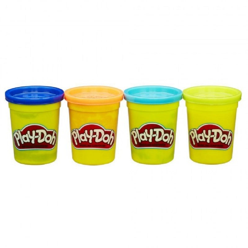 Play-Doh Classic Color 4 Βαζάκια – 3 Σχέδια
