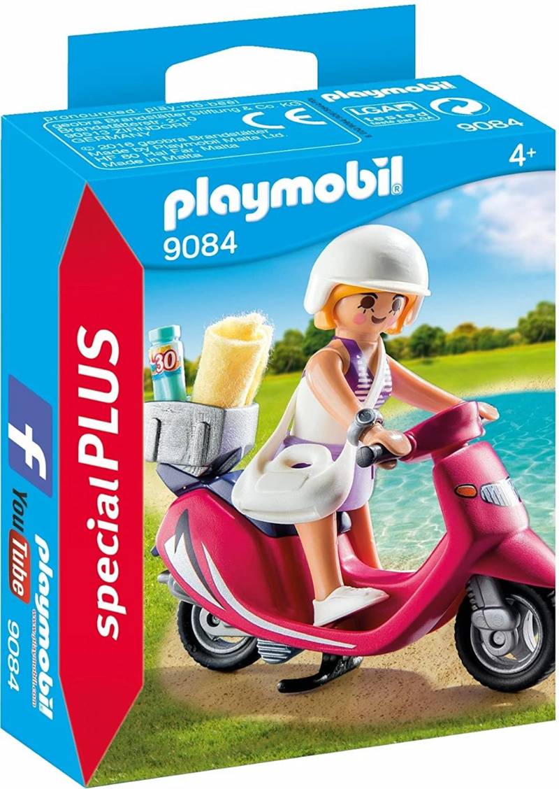 Playmobil: Κοπέλα με σκούτερ 9084