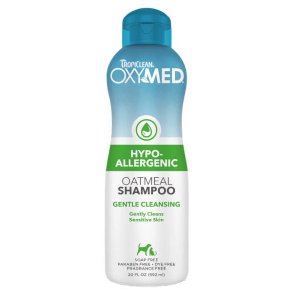 Tropiclean Oxymed Hypo Allergenic Oatmeal Shampoo - Υποαλλεργικό Σαμπουάν Σκύλου 592ml