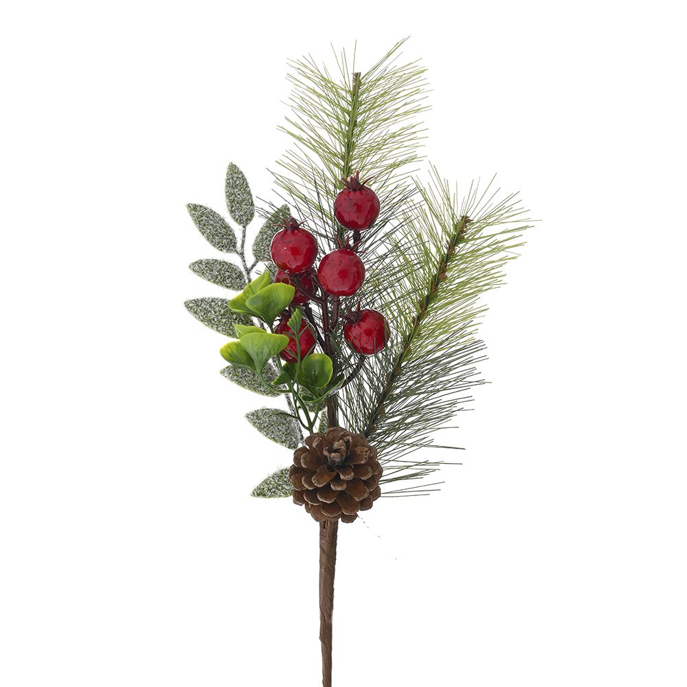 Πικ με Κόκκινα Berries 36εκ.