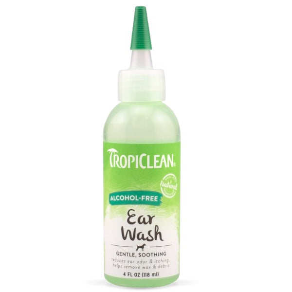 Tropiclean Ear Wash Alcohol Free 118ml