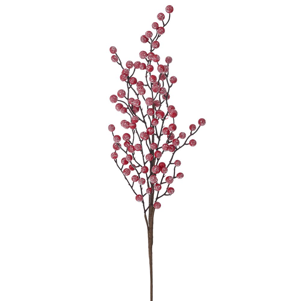 Κόκκινα Berries Κλαδί 66εκ.