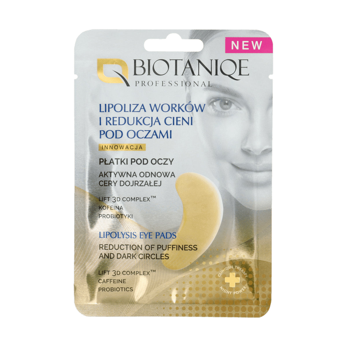 BIOTANIQE Professional επιθέματα ματιών, σακούλες λιπόλυσης