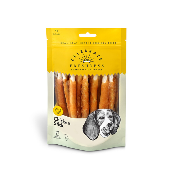 Celebrate Freshness Chicken Stick - Λιχουδιά Απασχόλησης Σκύλου Με Κοτόπουλο 360gr
