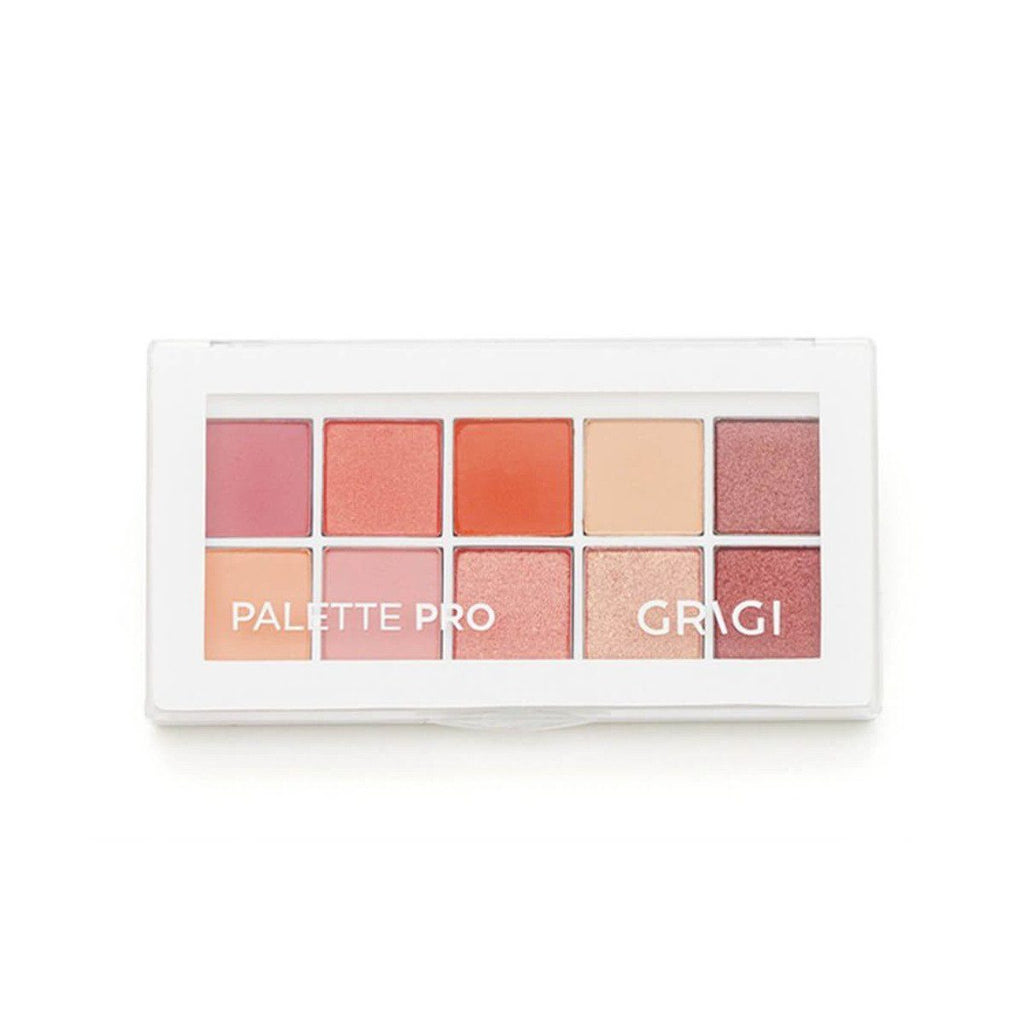 GRIGI PALETTE PRO 10 COLOURS NO 03 THE PINK AND CORAL PARADISE