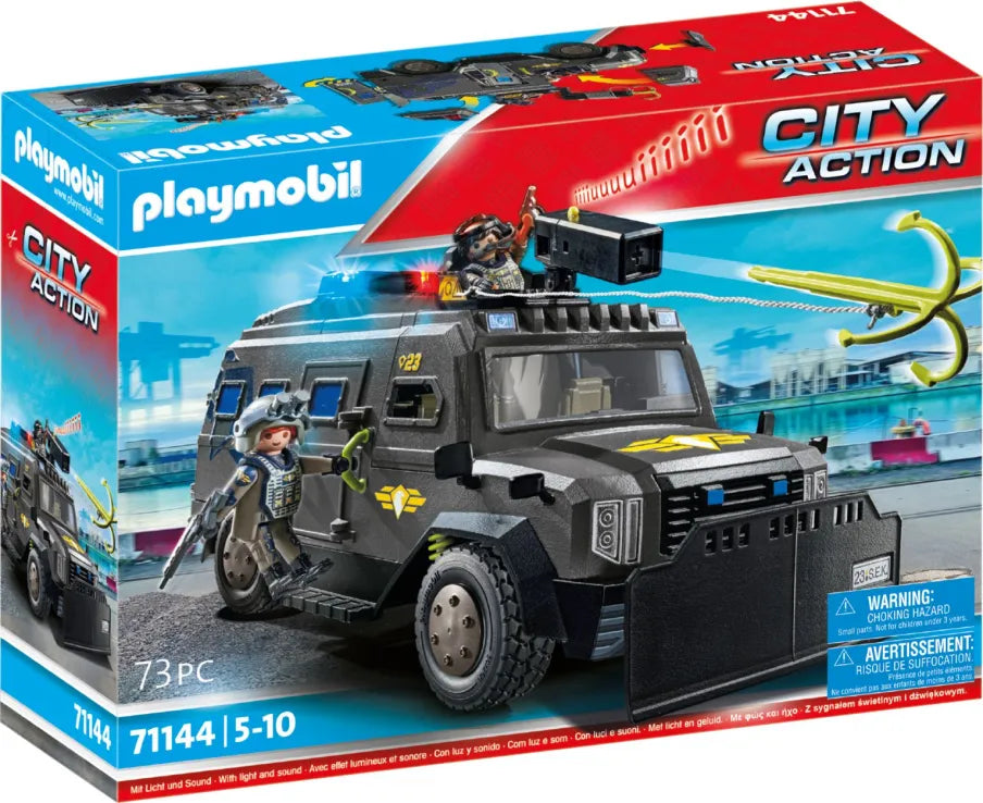Playmobil Θωρακισμένο Όχημα Ειδικών Δυνάμεων (71144)