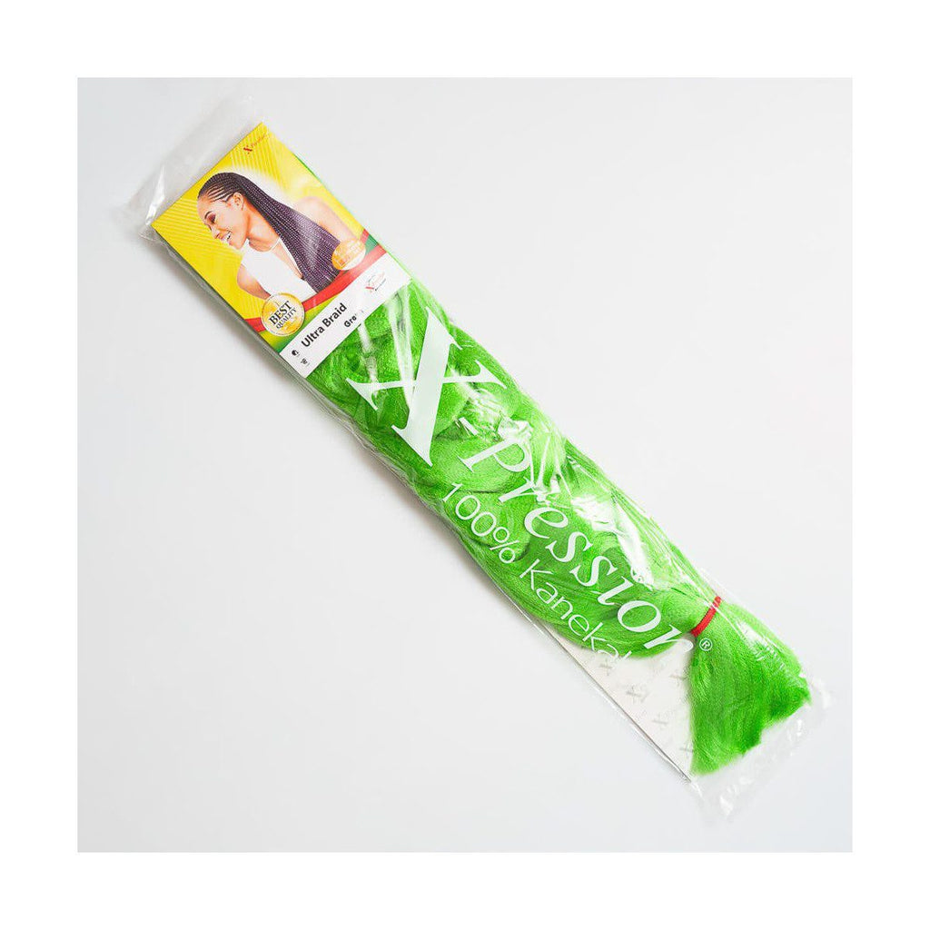 X-Pression Ultra Braid Hair – Green