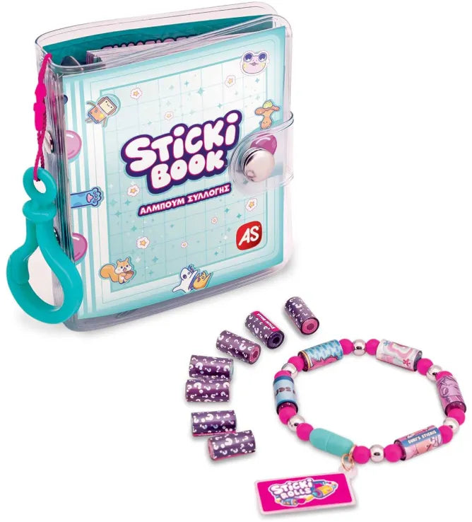 Sticki Rolls Βραχιόλι Με Αυτοκόλλητα & Άλμπουμ