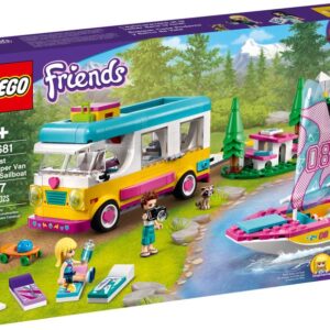 Forest Camper Van and Sailboat – L41681