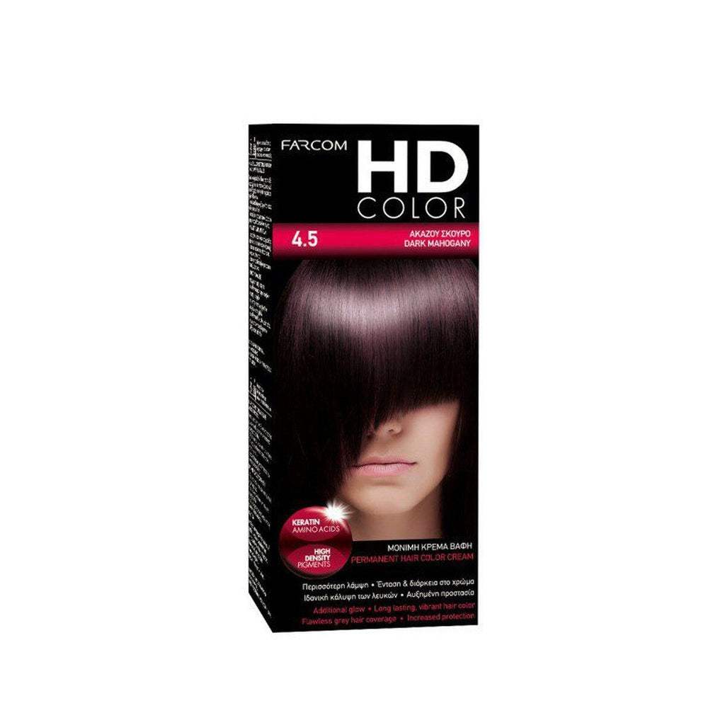 FARCOM HD COLOR ΣΕΤ ΒΑΦΗΣ 60ML 1 BLACK
