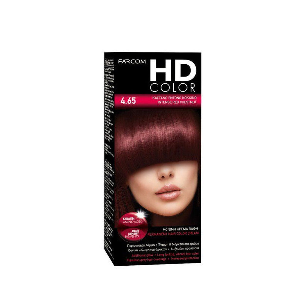 FARCOM HD COLOR ΣΕΤ ΒΑΦΗΣ 60ML 1 BLACK