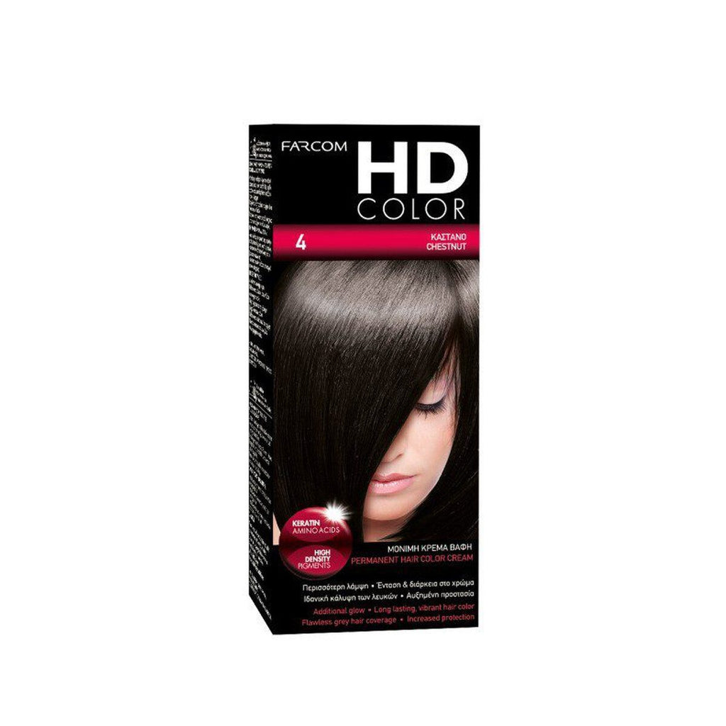 FARCOM HD COLOR ΣΕΤ ΒΑΦΗΣ 60ML 1 BLACK