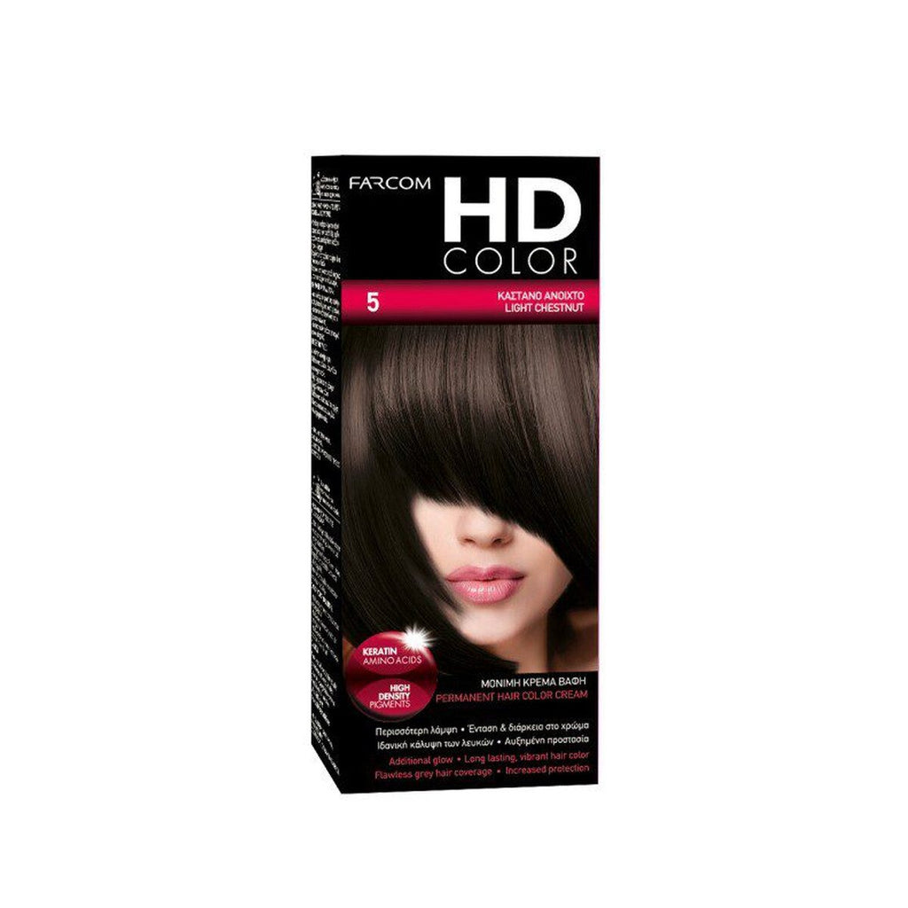 FARCOM HD COLOR ΣΕΤ ΒΑΦΗΣ 60ML 1 BLACK