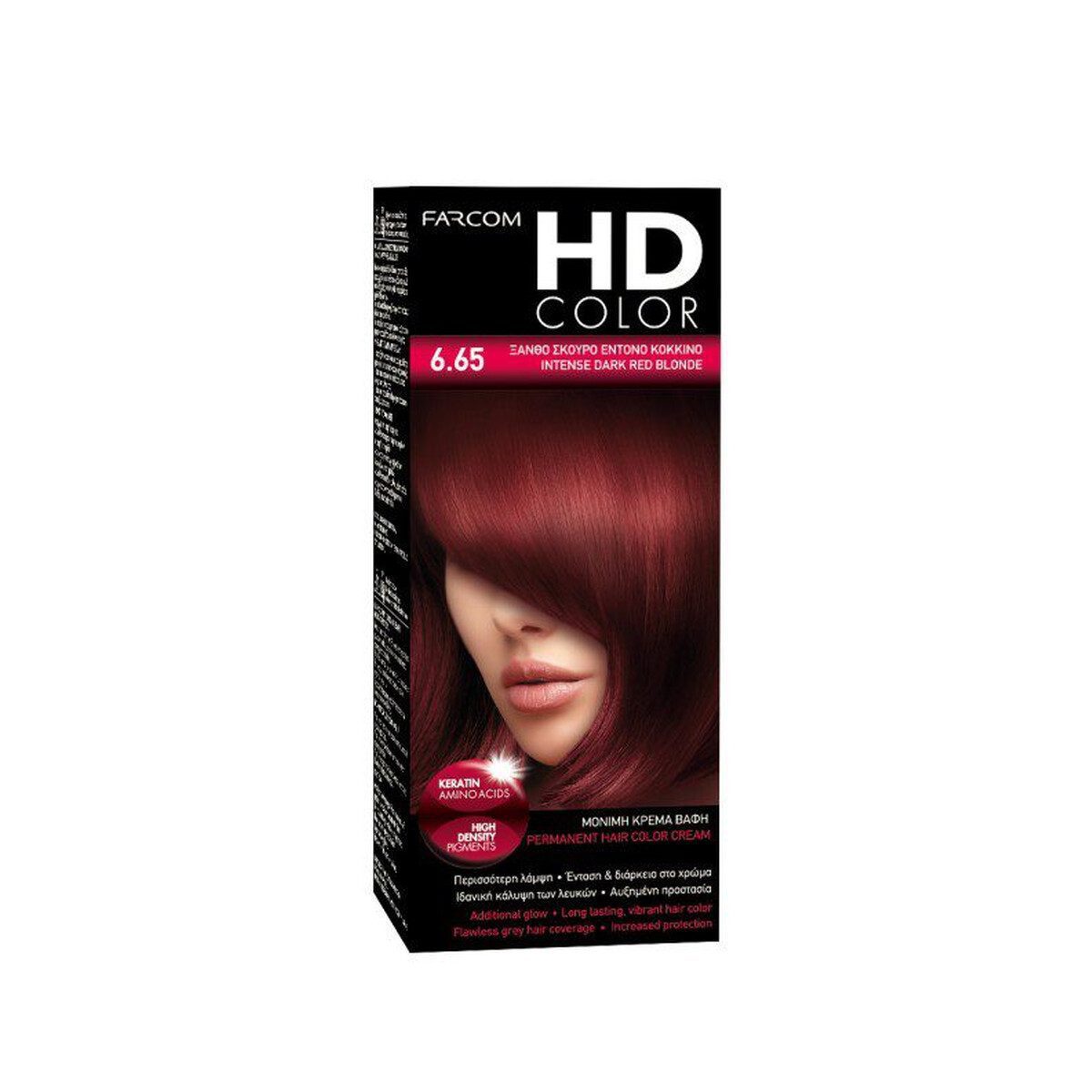FARCOM HD COLOR ΣΕΤ ΒΑΦΗΣ 60ML 1 BLACK