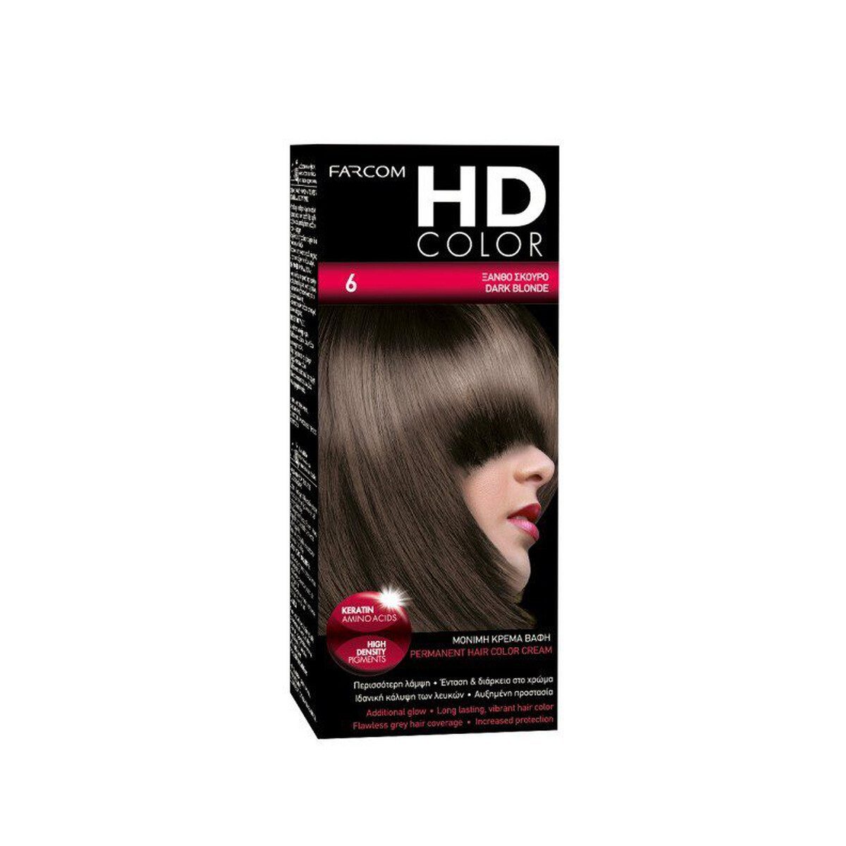 FARCOM HD COLOR ΣΕΤ ΒΑΦΗΣ 60ML 1 BLACK