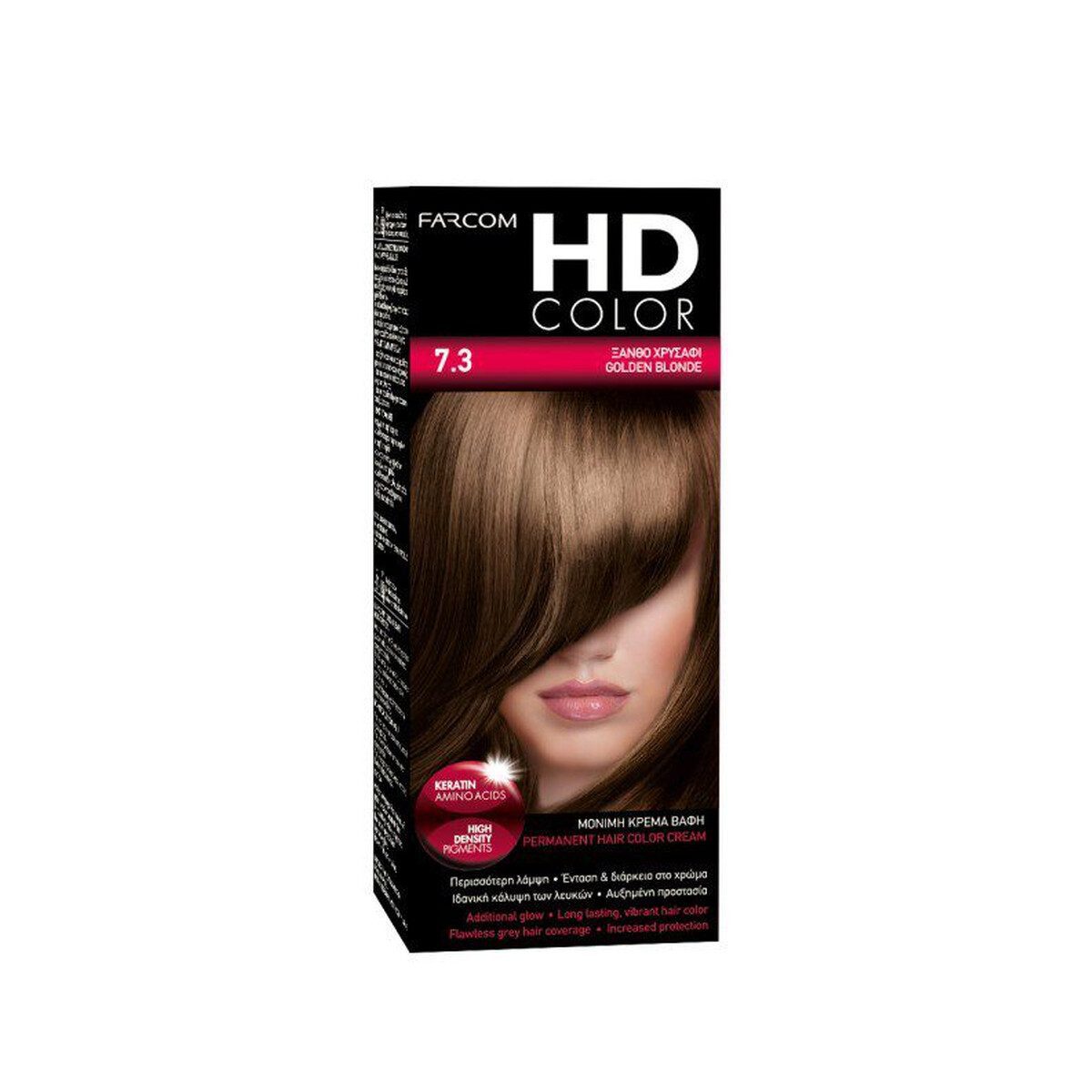 FARCOM HD COLOR ΣΕΤ ΒΑΦΗΣ 60ML 1 BLACK