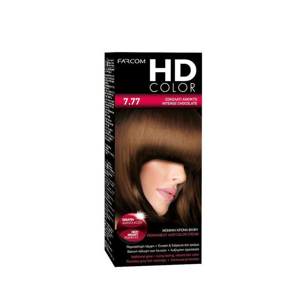 FARCOM HD COLOR ΣΕΤ ΒΑΦΗΣ 60ML 1 BLACK