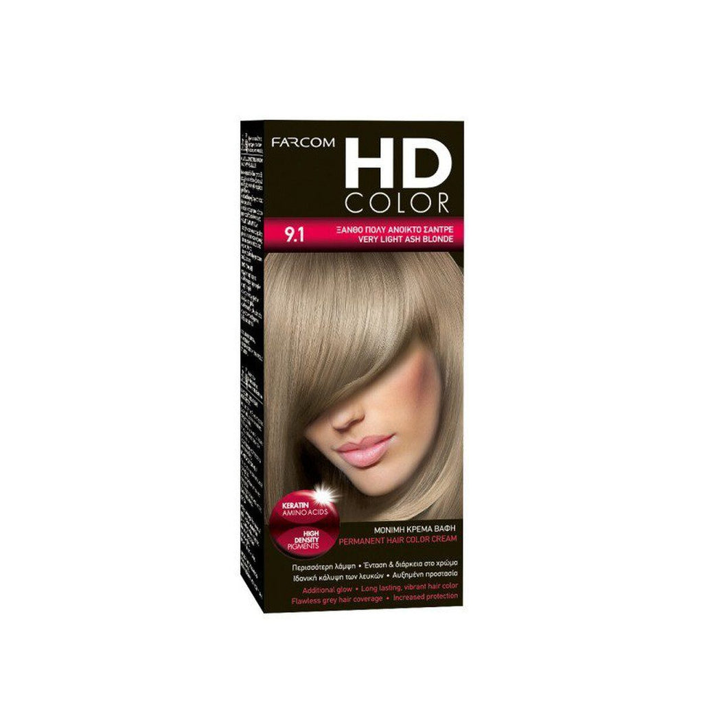 FARCOM HD COLOR ΣΕΤ ΒΑΦΗΣ 60ML 1 BLACK