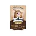 Club 4 Paws Selection Φακελάκια Γάτας Σε Σάλτσα Με Ρέγγα 80gr