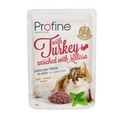 Profine Delicate Fillets Turkey Φακελάκια Γάτας Γαλοπούλα Με Μελισσόχορτο 85gr