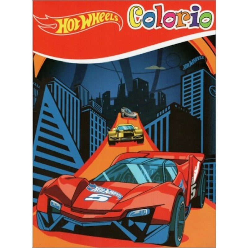 Τζιαμπίρης Πυραμιδα -Βιβλίο ζωγραφικής Hotwheels Colorio 3