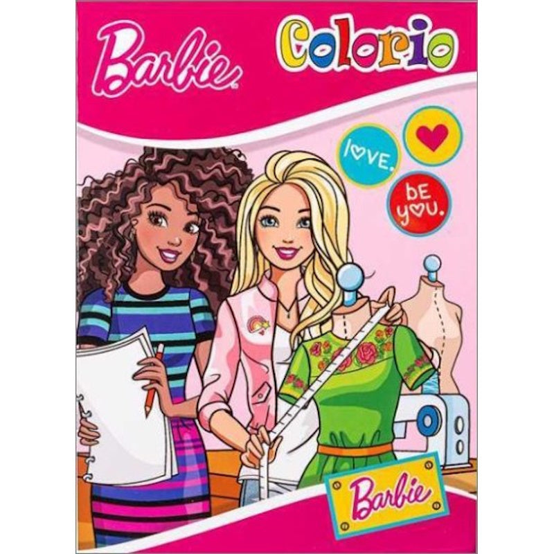 Τζιαμπίρης Πυραμιδα -Βιβλίο ζωγραφικής Barbie colorio 3