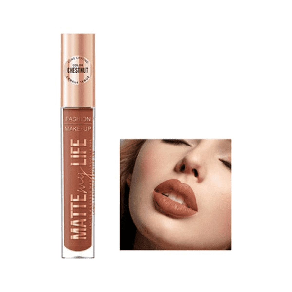 Fashion makeup matte my life long lasting matte ink Rosy Nude
