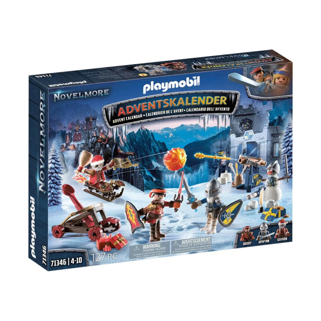 PLAYMOBIL ΧΡΙΣΤΟΥΓΕΝΝΙΑΤΙΚΟ ΗΜΕΡΟΛΟΓΙΟ NOVELMORE ΜΑΧΗ ΠΑΓΩΜΕΝΟ ΒΑΣΙΛΕΙΟ 71346