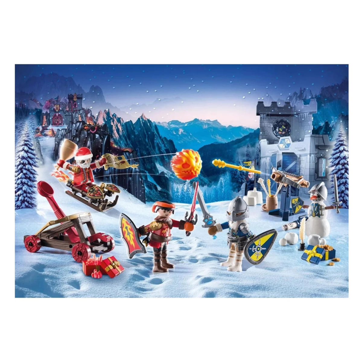 PLAYMOBIL ΧΡΙΣΤΟΥΓΕΝΝΙΑΤΙΚΟ ΗΜΕΡΟΛΟΓΙΟ NOVELMORE ΜΑΧΗ ΠΑΓΩΜΕΝΟ ΒΑΣΙΛΕΙΟ 71346