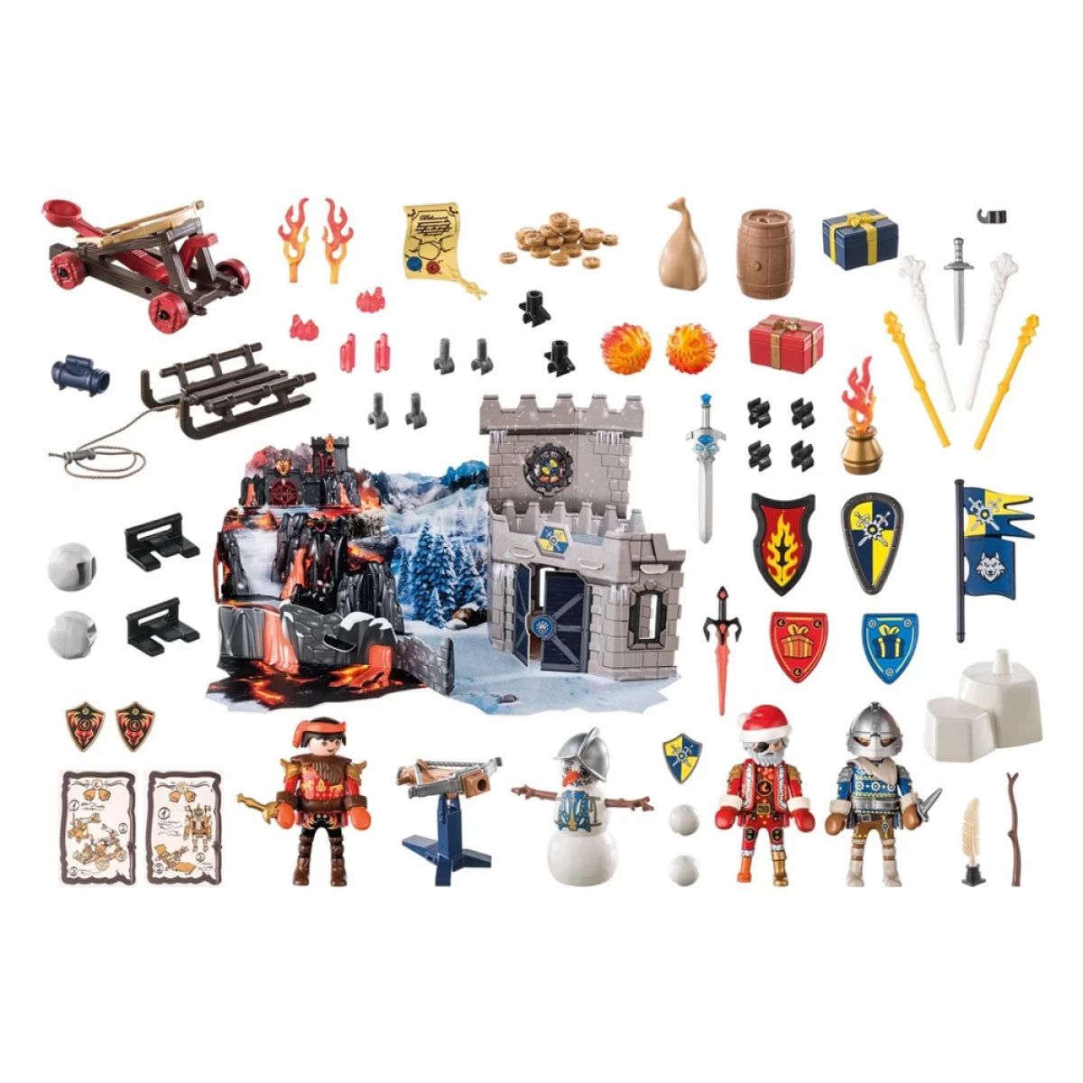 PLAYMOBIL ΧΡΙΣΤΟΥΓΕΝΝΙΑΤΙΚΟ ΗΜΕΡΟΛΟΓΙΟ NOVELMORE ΜΑΧΗ ΠΑΓΩΜΕΝΟ ΒΑΣΙΛΕΙΟ 71346