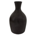 Μαύρο Κεραμικό Βάζο 27x27x45εκ.