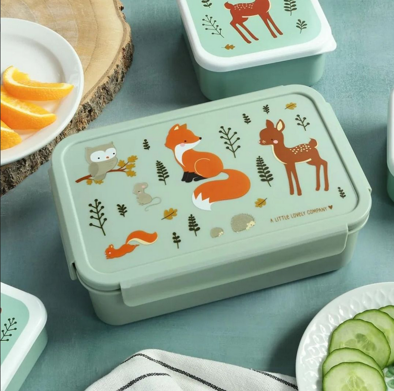 A little lovely company Δοχείο φαγητού Bento Lunch box Forest Friends BBFFMI66